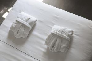 Voodi või voodid majutusasutuse Grand Hotel San Gemini I UNA Esperienze toas