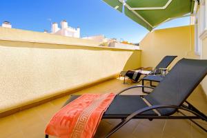 Balkón alebo terasa v ubytovaní Holiday Penthouse San Miguel 5-7