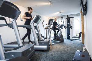 Fitness centar i/ili fitness sadržaji u objektu Fjordgaarden - Kurbad - Hotel - Konference