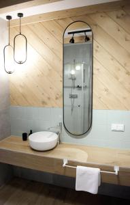Ένα μπάνιο στο Apartamenty u Znańca