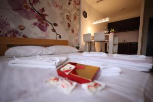 Letto o letti in una camera di Apartman Dana
