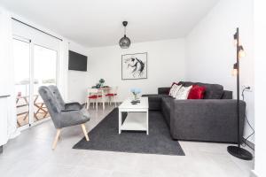 Posezení v ubytování Luxury Beach Apartments Diama