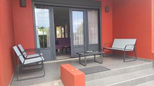 Posezení v ubytování Mon oasis