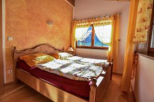 Łóżko lub łóżka w pokoju w obiekcie Appartement Haus Schröder