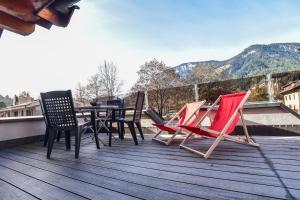 Widok na góry z tego apartamentu