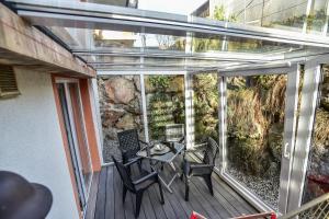 Balkon lub taras w obiekcie Appartement Haus Schröder
