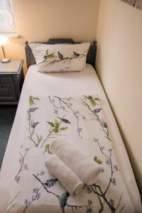 Postel nebo postele na pokoji v ubytování Hotel Dori´s 108