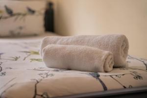 Postel nebo postele na pokoji v ubytování Hotel Dori´s 108