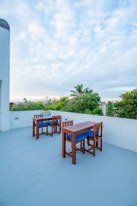 Rõdu või terrass majutusasutuses The Residence Hikkaduwa