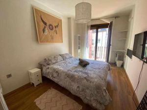 Posteľ alebo postele v izbe v ubytovaní precioso apartamento en el casco historico santander