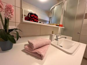 Kúpeľňa v ubytovaní Apartmány Friends Tatry