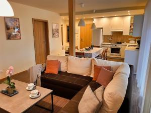 Kuchyňa alebo kuchynka v ubytovaní Apartmány Friends Tatry