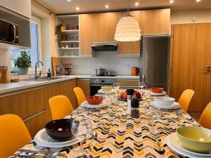 Kuchyňa alebo kuchynka v ubytovaní Apartmány Friends Tatry