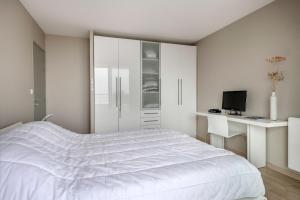 Posteľ alebo postele v izbe v ubytovaní Maison d’Architecte Face Mer à la Plaine sur Mer