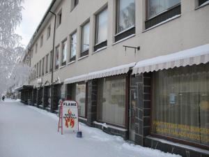 Hotel Kemijärvi v zimě