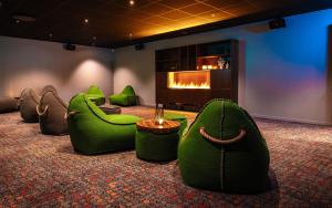 Χώρος καθιστικού στο Starby Spa, Hotell & Konferens
