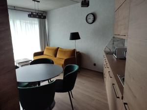 Kuchyňa alebo kuchynka v ubytovaní Apartament 413 Biała Perła