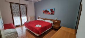 Postel nebo postele na pokoji v ubytování Hotel Indicatore