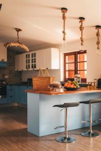 Kuchyň nebo kuchyňský kout v ubytování Casa da Bia