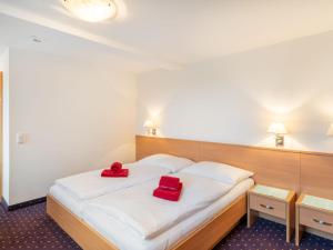 Кровать или кровати в номере Apartment Vorreiter - UTD152 by Interhome