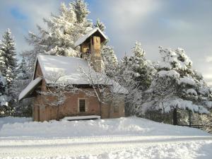 Gasthof St. Ulrich v zimě