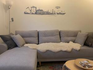 Posezení v ubytování Ferienwohnung Engelke