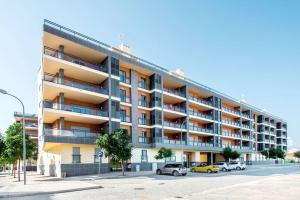 Το κτήριο όπου στεγάζεται  το διαμέρισμα