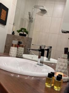Łazienka w obiekcie Be Inn - Luxury Apartment Gliwice