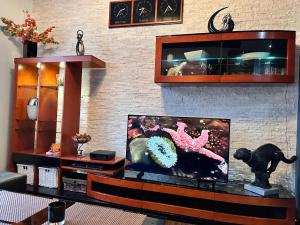 Telewizja i/lub zestaw kina domowego w obiekcie Be Inn - Luxury Apartment Gliwice