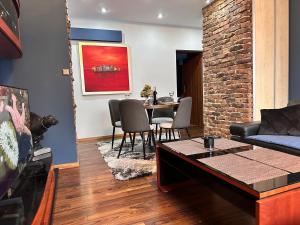 Część wypoczynkowa w obiekcie Be Inn - Luxury Apartment Gliwice
