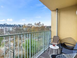 Balkón alebo terasa v ubytovaní SKY9 Penthouse Apartments