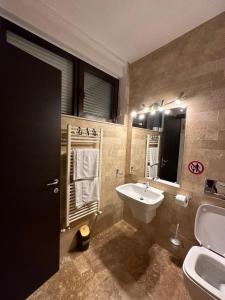 Phòng tắm tại Apartament Otopeni