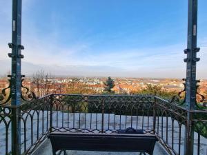 A balcony or terrace at Saluzzo Historic Center Apartment