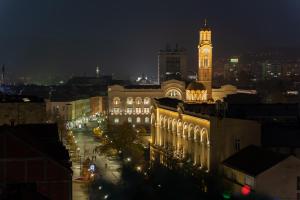Nespecifikovaný výhled na destinaci Banja Luka nebo výhled na město při pohledu z apartmánu