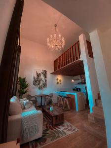 Hotel Maya Jade的休息区