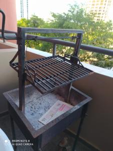 Balkón nebo terasa v ubytování Amplio y cómodo apartamento con bella vista en pleno centro