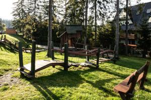 Vonkajšia záhrada v ubytovaní Apartament Zakopane Viva Maria
