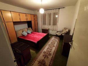 Voodi või voodid majutusasutuse Panonka apartman toas