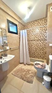 Koupelna v ubytování Luxury Apartment in the center of Gueliz Marrakech