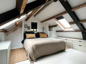 Guesthouse Rotterdam, tinyhouse nearby Kralingen客房内的一张或多张床位