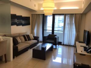 Posezení v ubytování AJ Residence 安捷國際公寓酒店