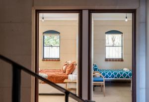O zonă de relaxare la Blue Dune Loft