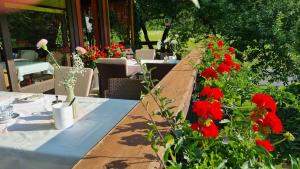 Zahrada ubytování Kraners Alpenhof BIO Bed and Breakfast Pension