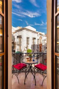 Balkon lub taras w obiekcie CATHEDRAL APARTMENT, FIRST FLOOR
