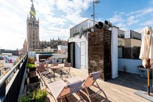 Budynek, w którym mieści się apartament