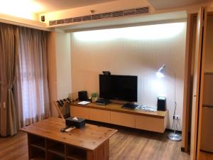 TV a/nebo společenská místnost v ubytování AJ Residence 安捷國際公寓酒店