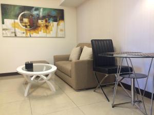 Posezení v ubytování AJ Residence 安捷國際公寓酒店