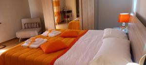 Postel nebo postele na pokoji v ubytování B&B LE BACETTE
