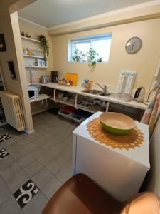 Köök või kööginurk majutusasutuses Arsalir Guesthouse Vik B&B
