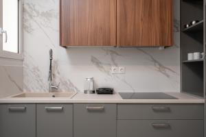 Kuchyňa alebo kuchynka v ubytovaní Deluxe 4 Bedrooms Apartment in Athens Center